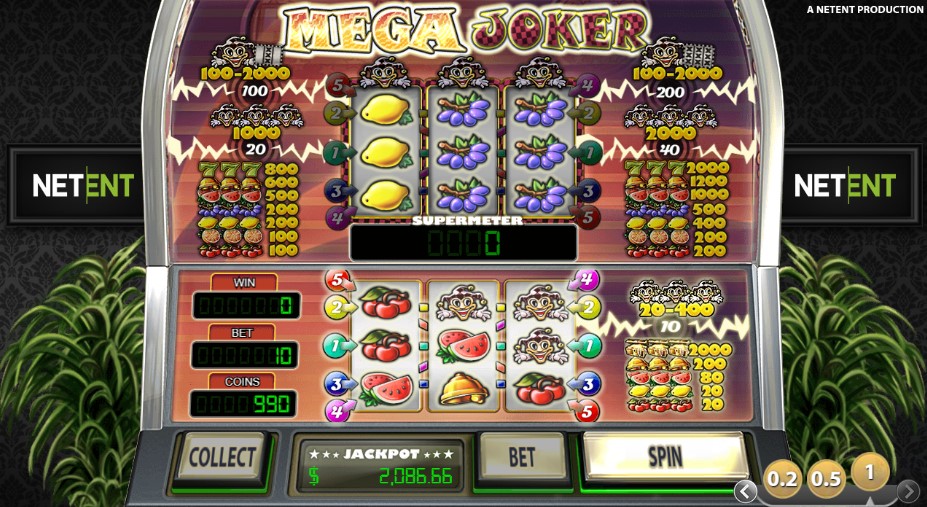 Mega Joker Slot spielen in Österreich